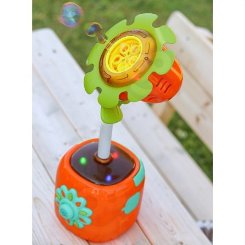 WOOPIE Interaktywny Słonecznik Maszyna do Baniek Mydlanych