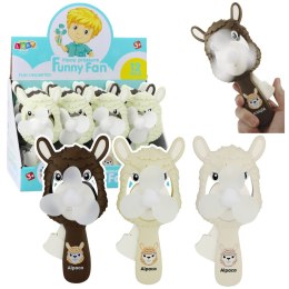 Wiatraczek Wentylator Ręczny Mechaniczny Dla Dzieci Alpaka Mix