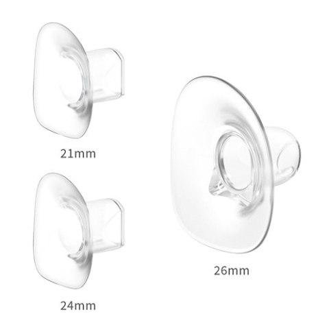 B.O.1001 Laktator muszlowy elektryczny MEGAN - bez użycia rąk ( wkładki 296 GRATIS )