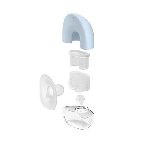 B.O.1001 Laktator muszlowy elektryczny MEGAN - bez użycia rąk ( wkładki 296 GRATIS )