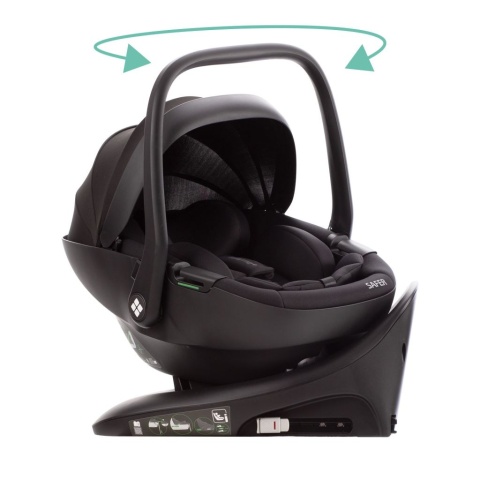 BEBETTO SAFER BAZA ISOFIX fotelik samochodowy R129 I-SIZE 0-13 kg 40 do 87 cm - 202
