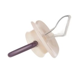 CANPOL 22/500_pin new Smoczek uspokajający silikonowy anatomiczny 0-6m-cy NIGHT DREAMS różowy