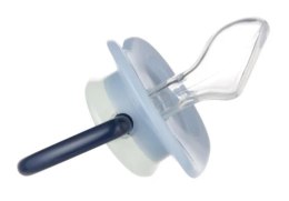 CANPOL 22/502_blu new Smoczek uspokajający silikonowy anatomiczny 18m+ NIGHT DREAMS niebieski