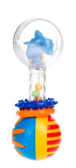 CANPOL 2/457_blu Grzechotka z tykającą kulką (delfin)