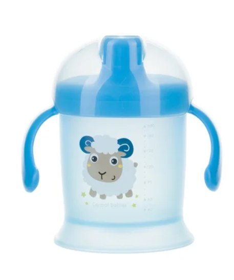 CANPOL 31/300 Kubek niekapek 200ml Bunny & company niebieski