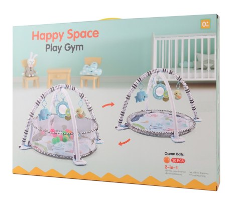 MILLY MALLY 6099 TinyMini JL626-2D Mata edukacyjna 2w1 Basen z piłkami