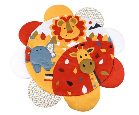 MILLY MALLY 6145 TinyMini JL639-2B Mata edukacyjna 2w1 Kwiat Safari