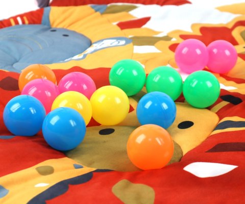 MILLY MALLY 6145 TinyMini JL639-2B Mata edukacyjna 2w1 Kwiat Safari