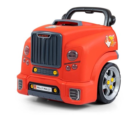 MILLY MALLY 6428 Silnik rozkręcalny N-gine Red