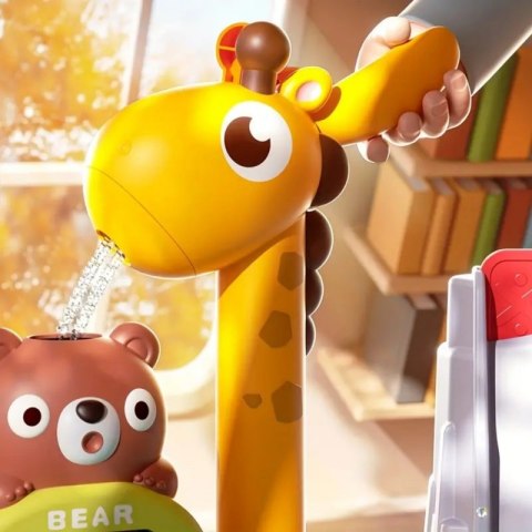 WOOPIE Stolik Wodny 4w1 Gra Łowienie Rybek Zlewozmywak Zjeżdżalnia Wodna Żyrafka