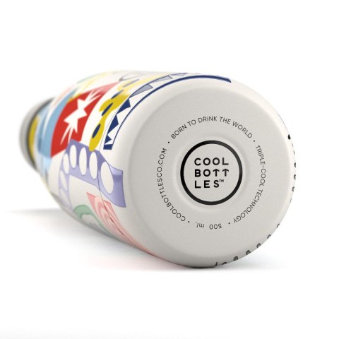 Cool Bottles Butelka termiczna Xclusive! 500 ml Eddie Baehr - Electric Garden