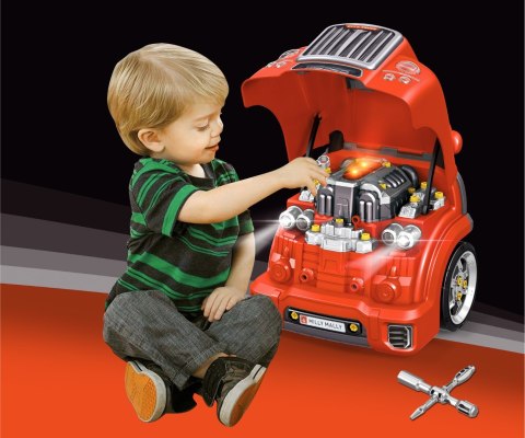 MILLY MALLY 6428 Silnik rozkręcalny N-gine Red