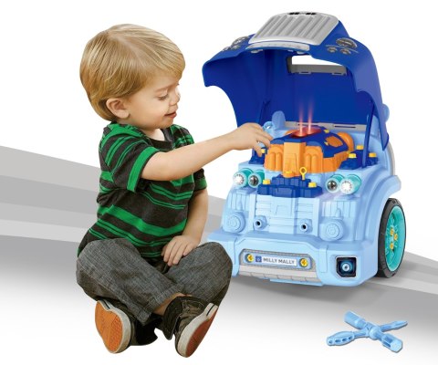 MILLY MALLY 6430 Silnik rozkręcalny N-gine Blue