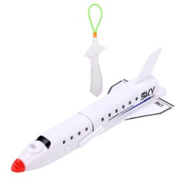 Statek Kosmiczny Ze Spadochronem Proca Światła Gra Sportowa Zręcznościowa