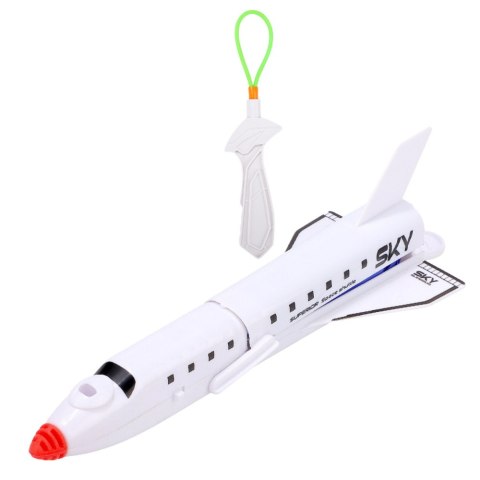 Statek Kosmiczny Ze Spadochronem Proca Światła Gra Sportowa Zręcznościowa