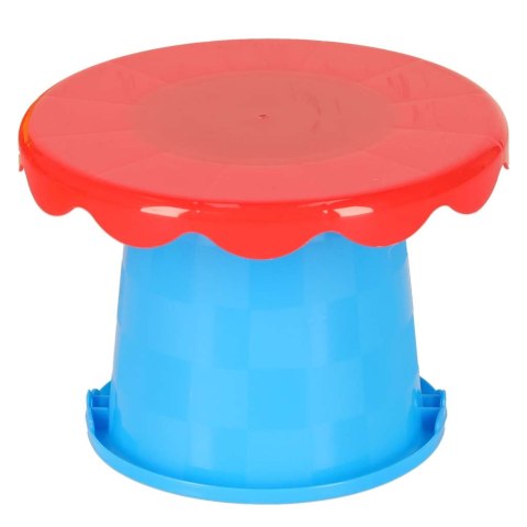 Stolik wodny cztery części piaskownica łopatki konewka stołek