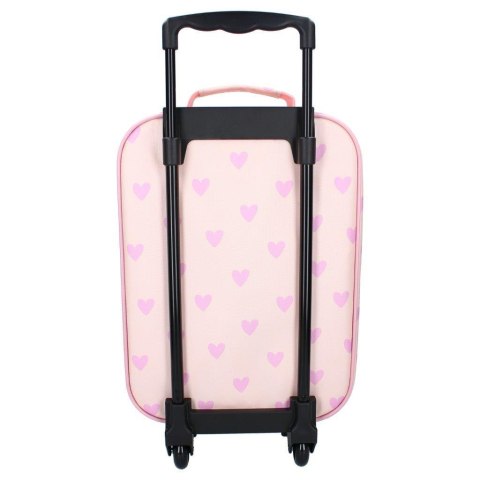 Walizka dla dzieci KIDZROOM Magical Heart pink