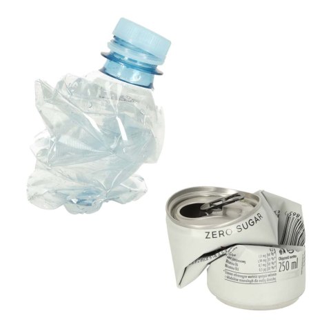 Zgniatarka wisząca zgniatacz do puszek z uchwytem otwieracz do butelek