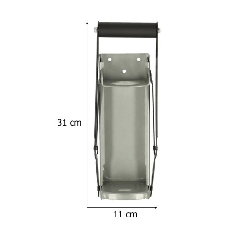 Zgniatarka wisząca zgniatacz do puszek z uchwytem otwieracz do butelek