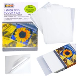 Folia Do Laminowania Błyszcząca B6 154x216mm 100mic 100szt.