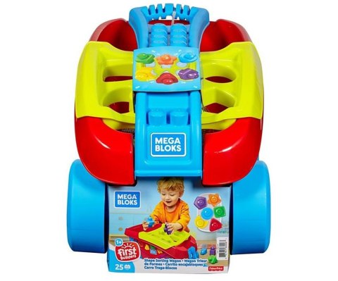 MEGA BLOKS WÓZEK SORTER KSZTAŁTÓW