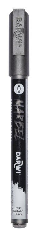 Marker MARBEL 2 mm Metaliczny Czarny