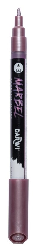 Marker MARBEL 2 mm Metaliczny Różowy