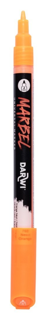Marker MARBEL 2 mm Neonowo-Pomarańczowy