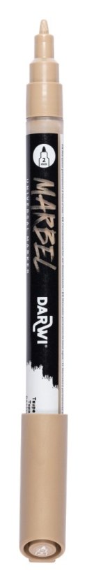 Marker MARBEL 2 mm Szarobrązowy