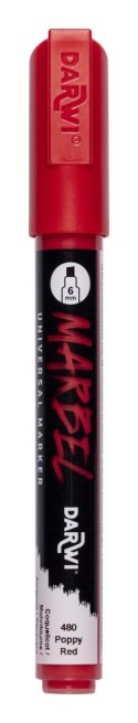 Marker MARBEL 6 mm Czerwień Makowa