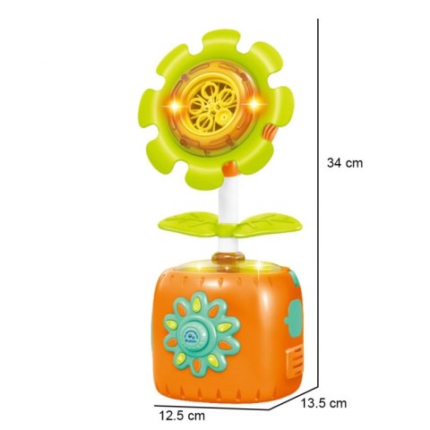 WOOPIE Interaktywny Słonecznik Maszyna do Baniek Mydlanych