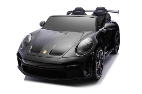 Pojazd Porsche 911 GT3 Czarny, wyścigowy samochód dla dzieci