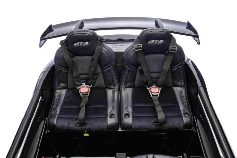 Pojazd Porsche 911 GT3 Czarny, wyścigowy samochód dla dzieci