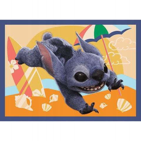 Puzzle 4w1 Lilo & Stitch Wakacje na Hawajach#G2