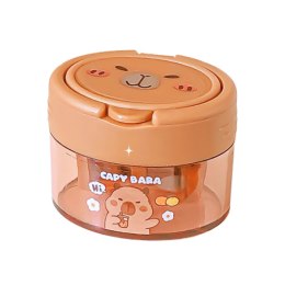 Strugaczka Temperówka Z Pojemnikiem Kapibara Do Grubych I Cienkich Kredek