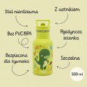 Butelka na wodę bidon 500 ml Dinozaur SASSI