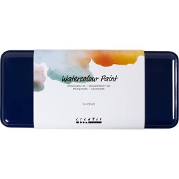 Farby akwarelowe 24 kolory