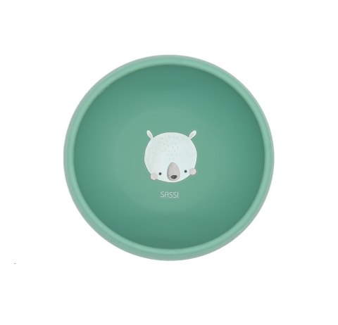 Miska silikonowa z przyssawką Miś SASSI