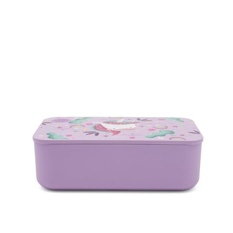 Plastikowy lunchbox pojemnik z rPET Jednorożec SAS