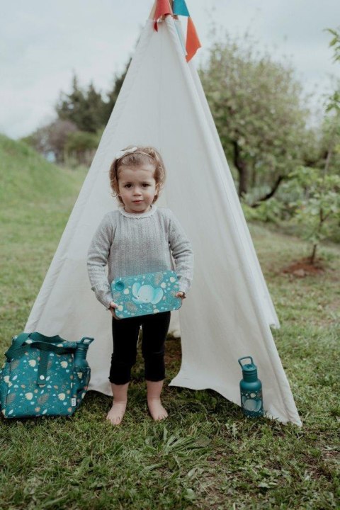 Plastikowy lunchbox pojemnik z rPET Słonik SASSI