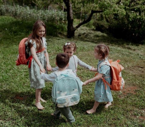 Plecak dla dzieci A4 Dinozaur SASSI