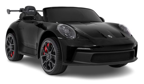 Pojazd Porsche 911 GT3 Czarny, wyścigowy samochód dla dzieci
