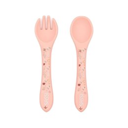 Sztućce silikonowe dla dzieci Ośmiornica SASSI