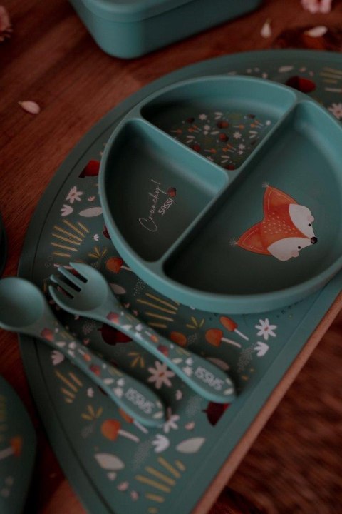 Talerz silikonowy z przyssawką Lisek SASSI