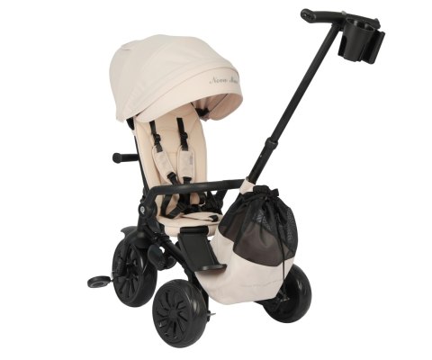 MILLY MALLY 6304 Qplay Rowerek Trójkołowy Nova Max Beige