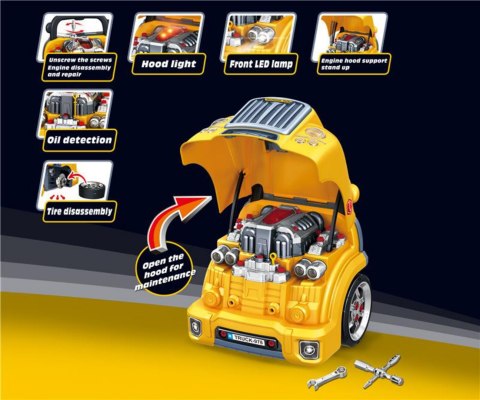 MILLY MALLY 6429 Silnik rozkręcalny N-gine Yellow