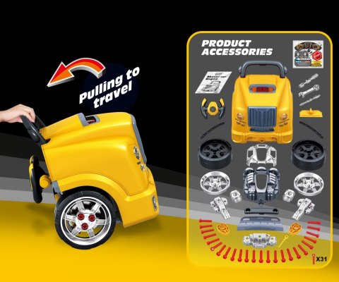 MILLY MALLY 6429 Silnik rozkręcalny N-gine Yellow