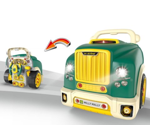 MILLY MALLY 6431 Silnik rozkręcalny N-gine Green