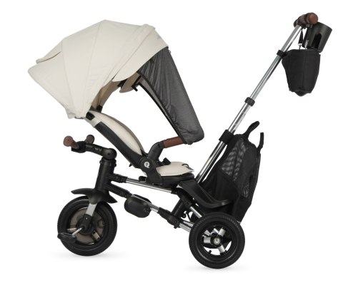 MILLY MALLY 6456 Qplay Rowerek Trójkołowy Nova Deluxe Beige