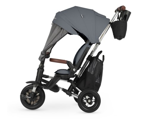 MILLY MALLY 6457 Qplay Rowerek Trójkołowy Nova Deluxe Grey